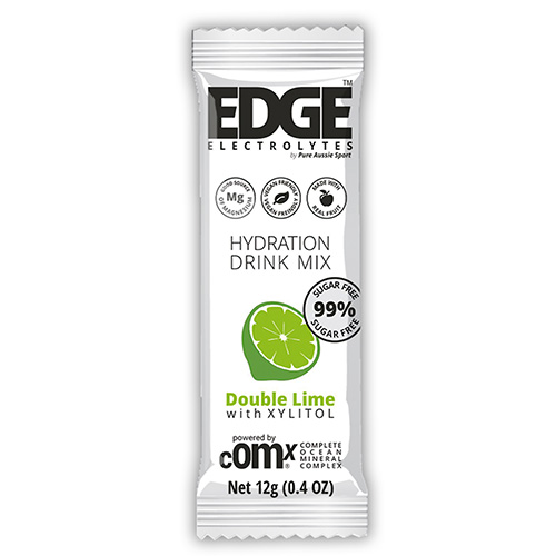 Edge Hydration Mix NO SUGAR D/Lime (12 x 12g sachets)