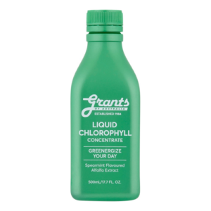 Grants Liquid Chlorophyll Concentrate Spearmint 500ml - Sunshine Holistic Health