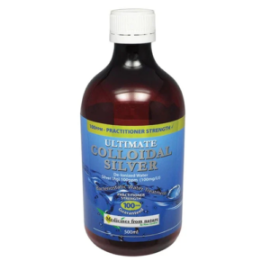 Buy Medicines From Nature Ultimate Colloidal Silver 50ppm (500ml) - Sunshine Holistic Health.
